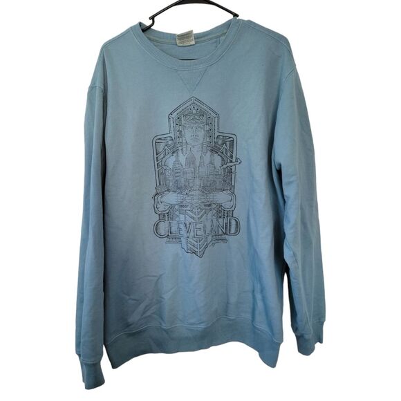 Port & Company Cleveland Graphic Sweatshirt Size Large - Picture 1 of 4